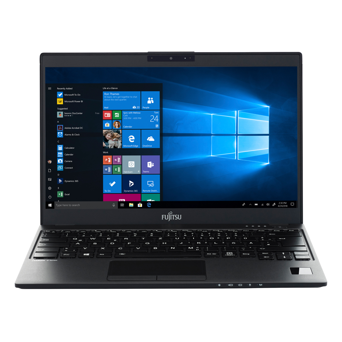 Bild von Fujitsu LIFEBOOK U939 i5 (8. Generation), 8 GB, 256 GB SSD, 13,3" Full HD, UHD Graphics 620, 4G LTE, Win 11 Home