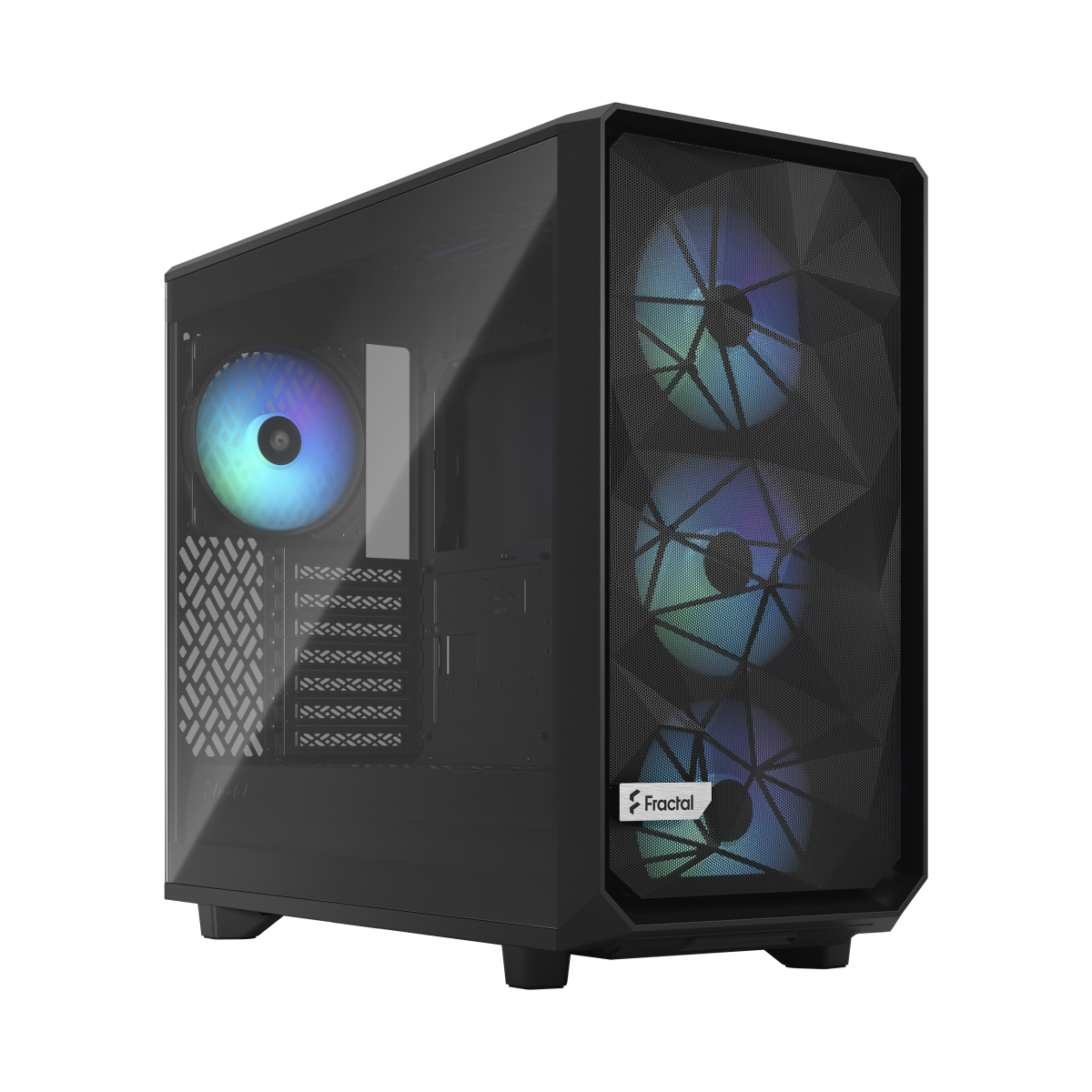 Bild von Fractal Design Meshify 2 Lite RGB Black TG | PC-Gehäuse