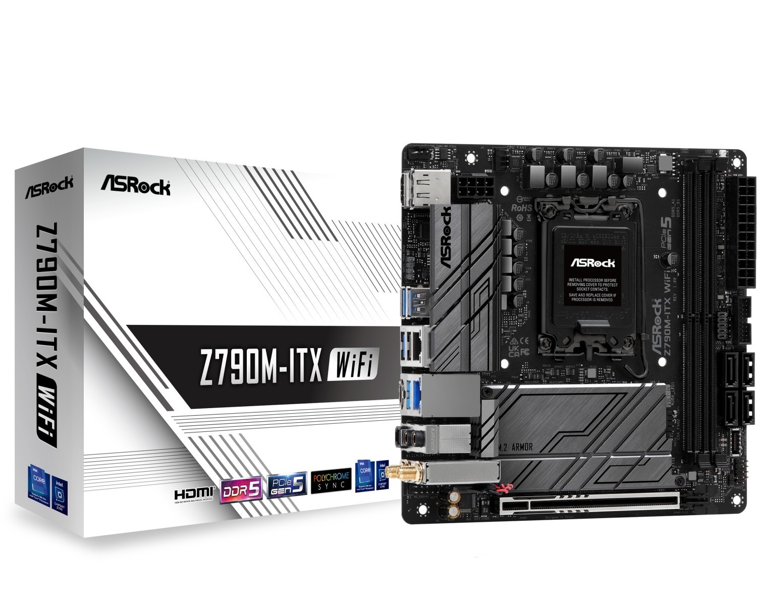Bild von ASROCK Z790M-ITX/WIFI Mainboard B-Ware