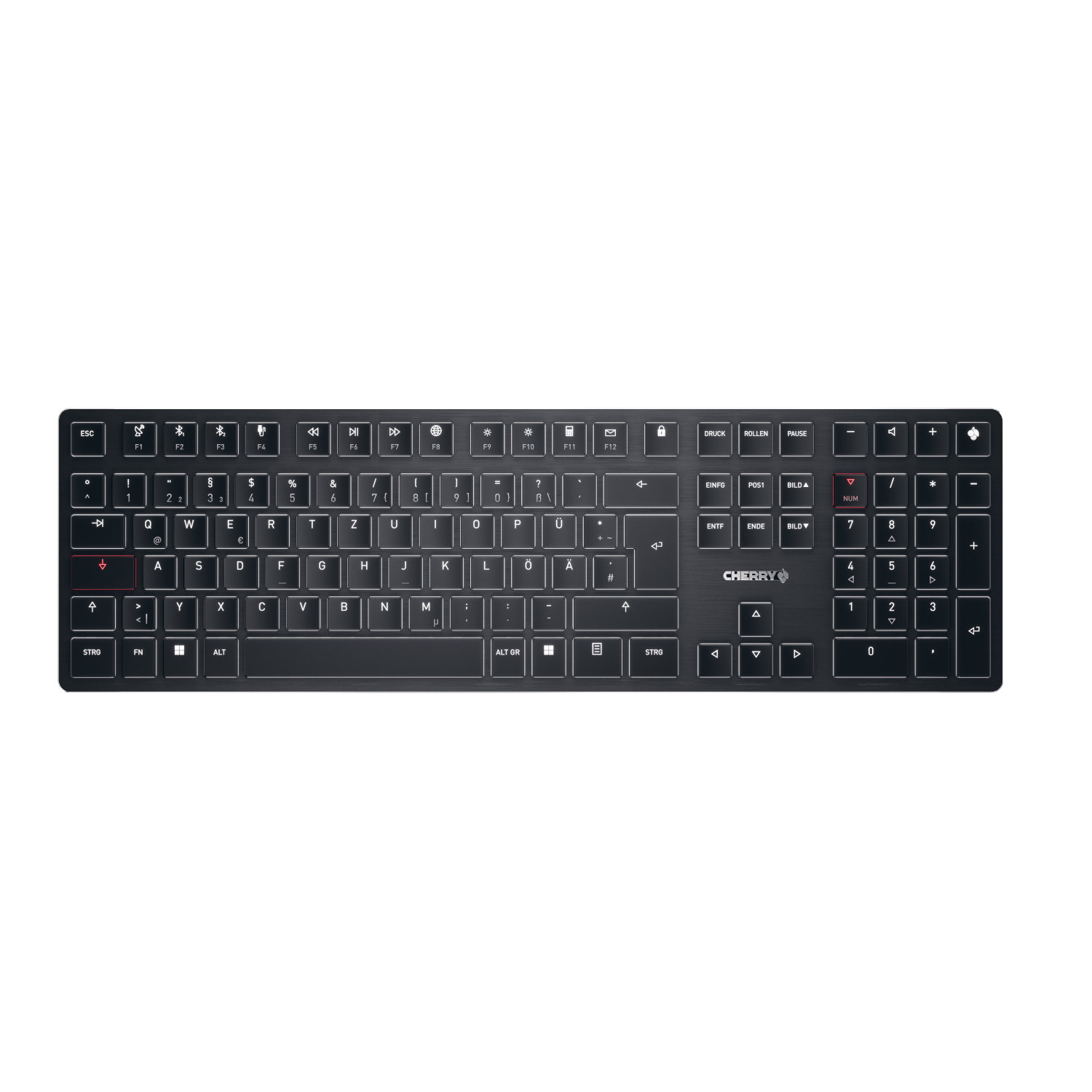 Bild von CHERRY KW X ULP, Ultraflache mechanische Tastatur, Kabellos