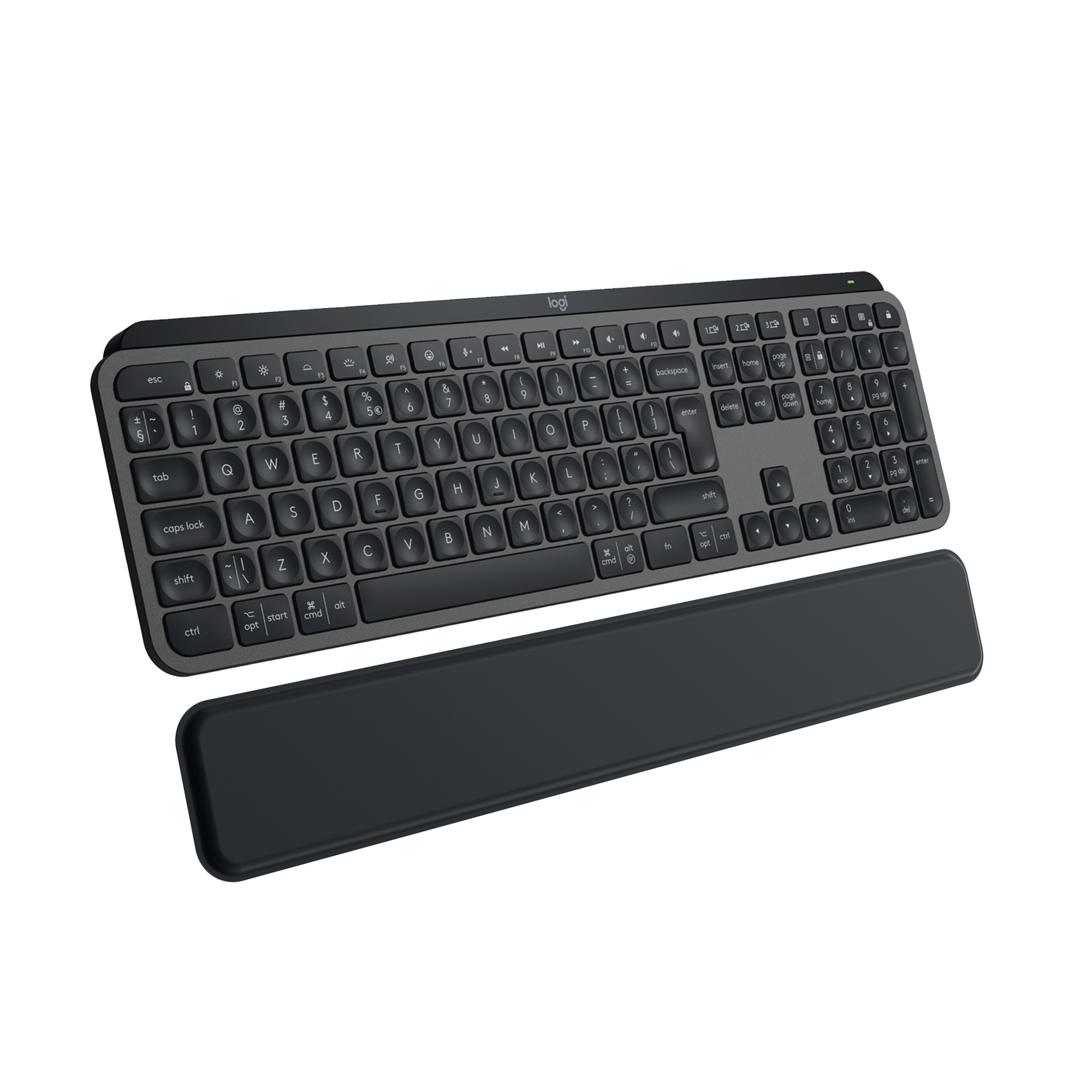 Bild von Logitech MX Keys S Plus, Kabellose Tastatur