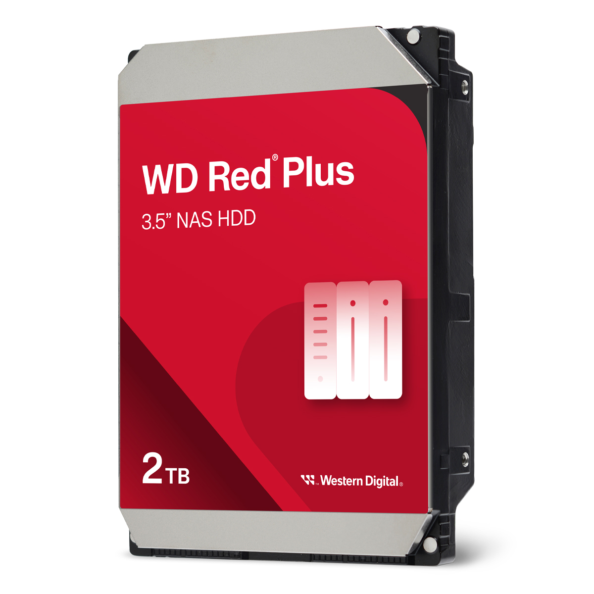Bild von Western Digital WD Red Plus 2TB 3.5 Zoll SATA