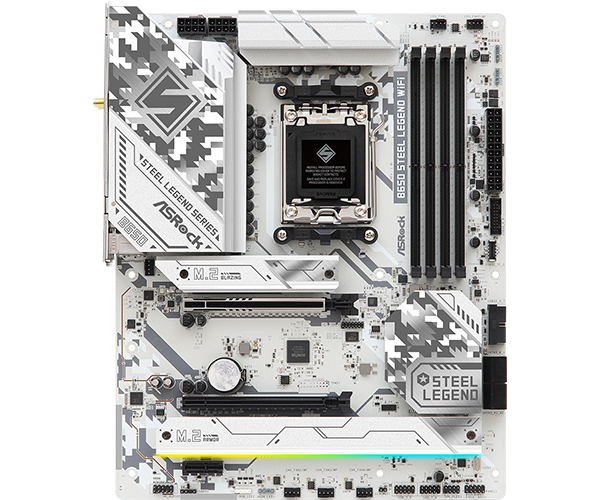 Bild von ASRock B650 Steel Legend WiFi Mainboard Sockel AM5