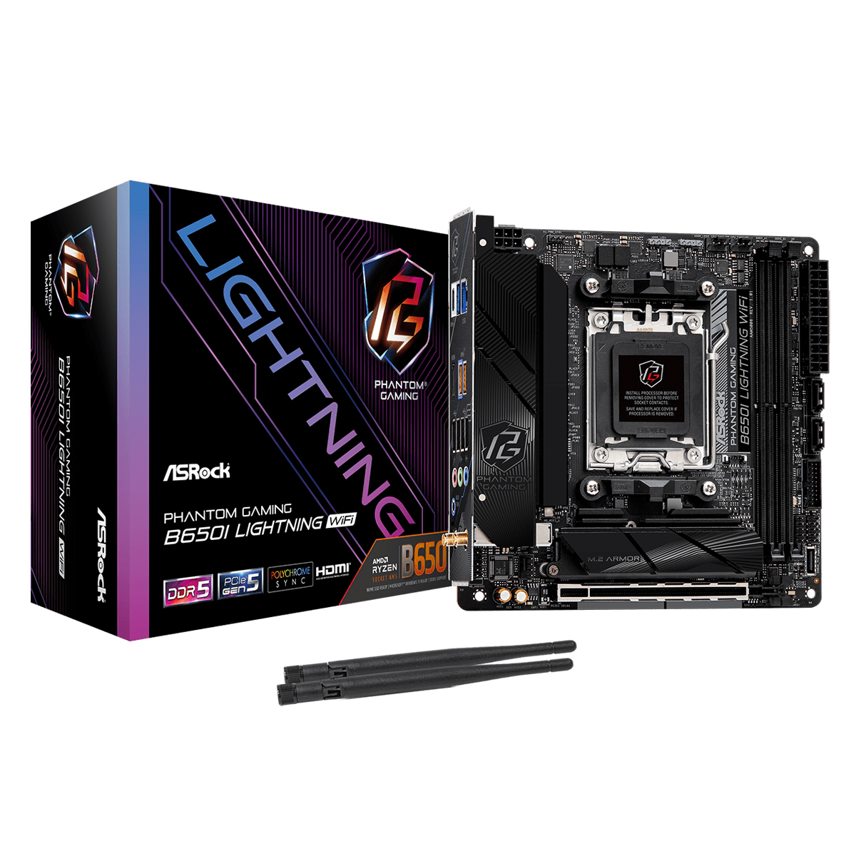 Bild von ASRock B650I Lightning WiFi Mainboard