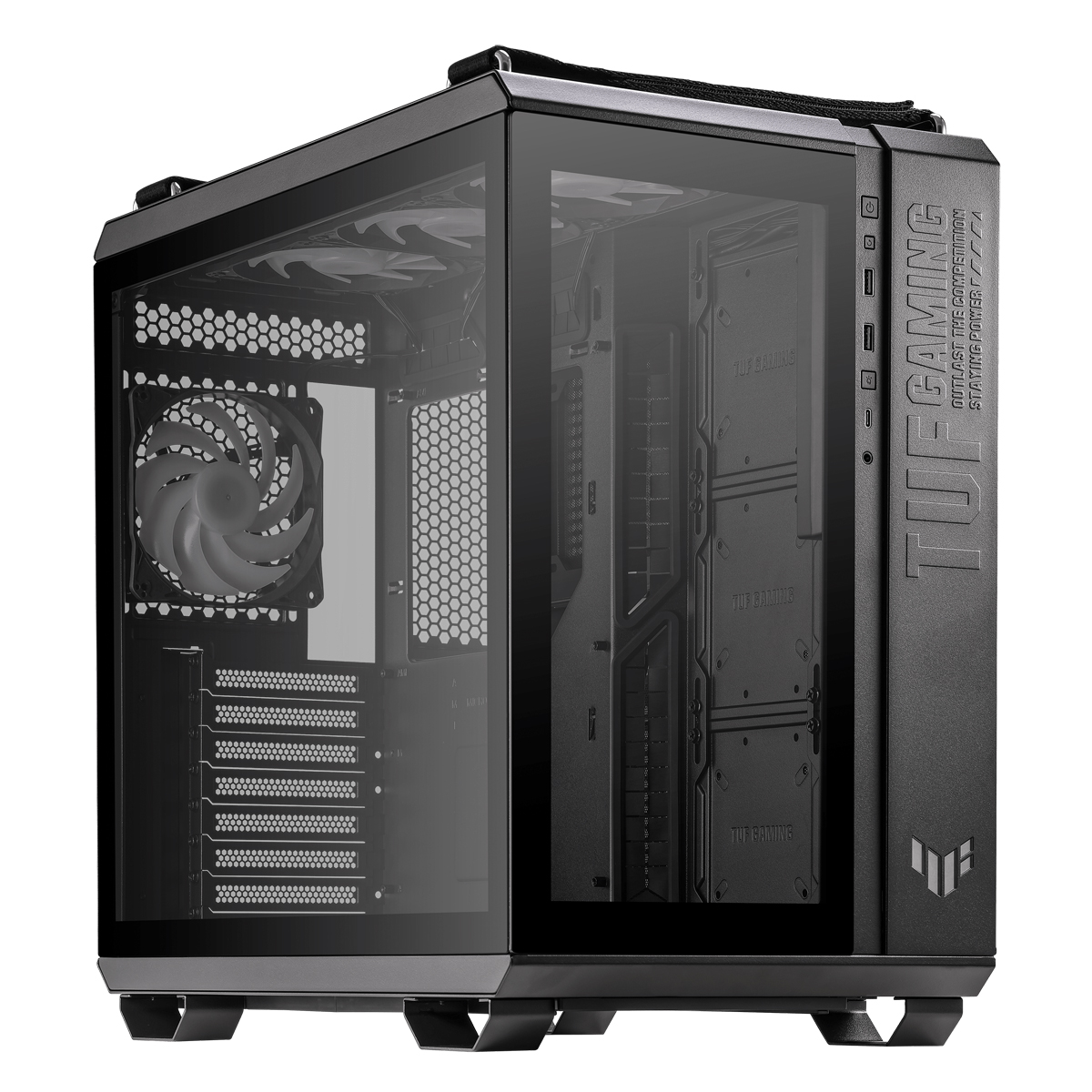 Bild von ASUS TUF Gaming GT502 PLUS TG Black | PC-Gehäuse