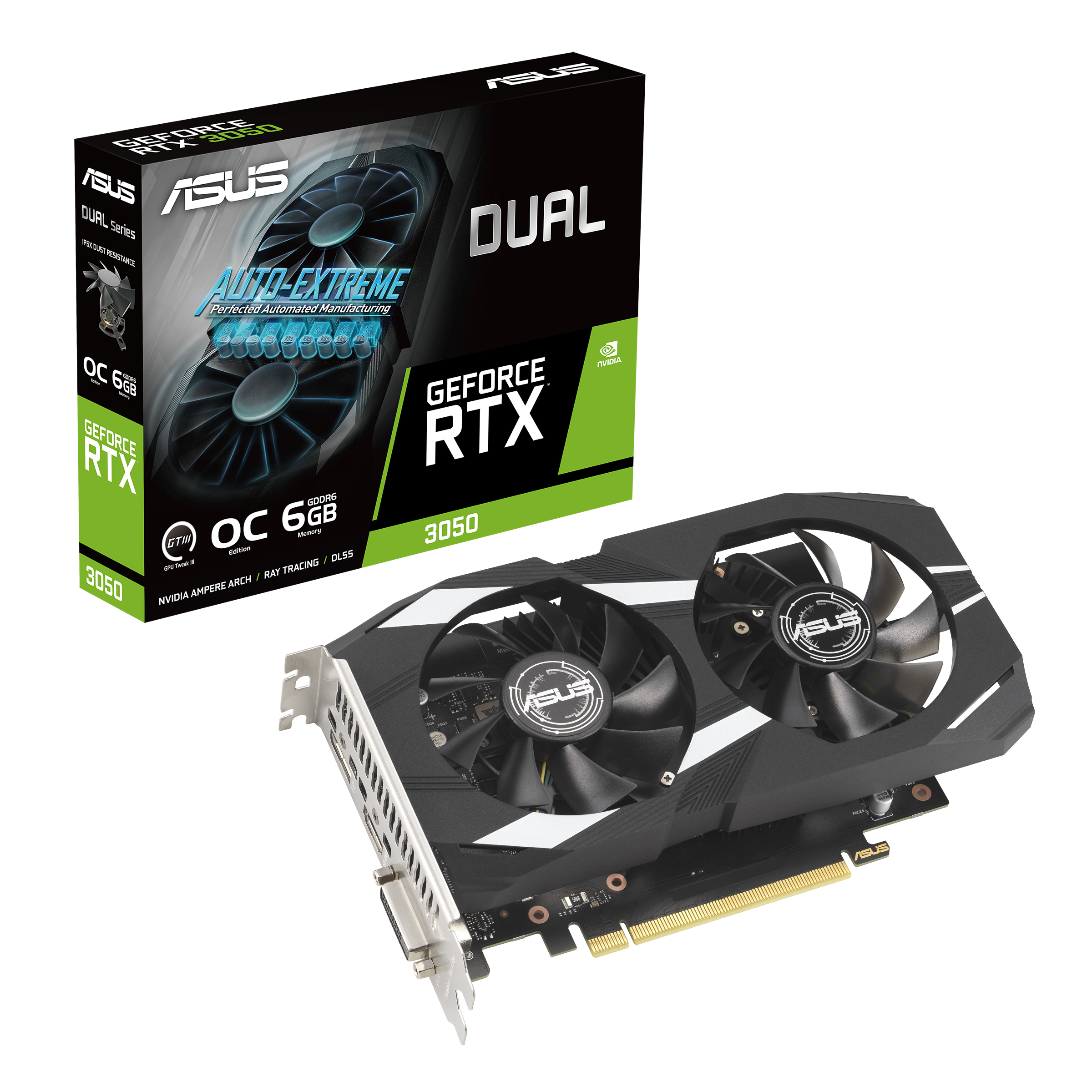 Bild von ASUS Dual GeForce RTX 3050 6G OC Grafikkarte