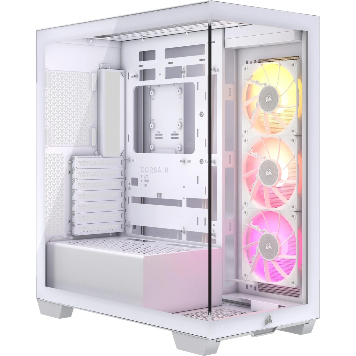 Bild von CORSAIR iCUE LINK 3500X RGB weiß | PC-Gehäuse