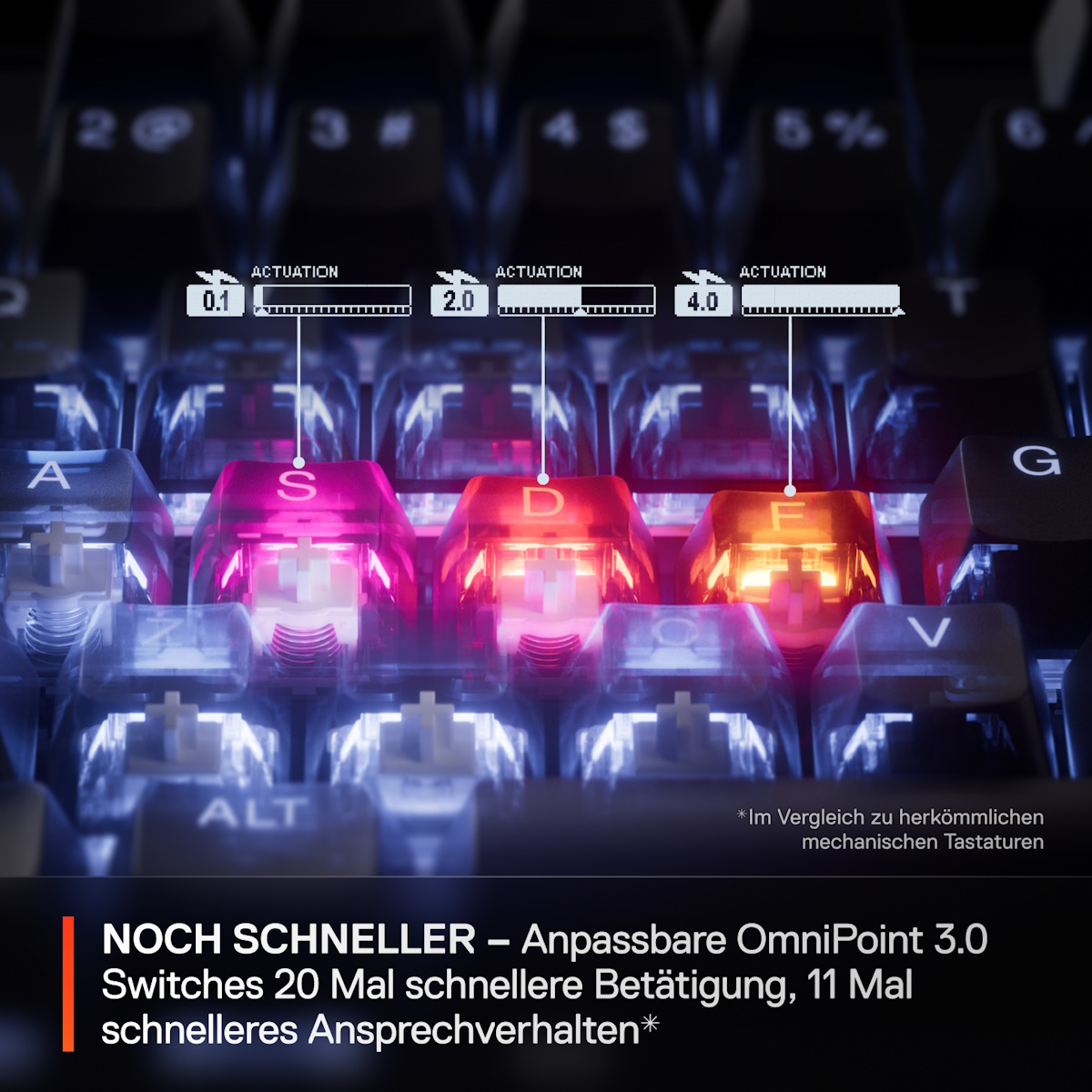 Bild von SteelSeries Apex Pro TKL Wireless Gen 3 DE-Layout