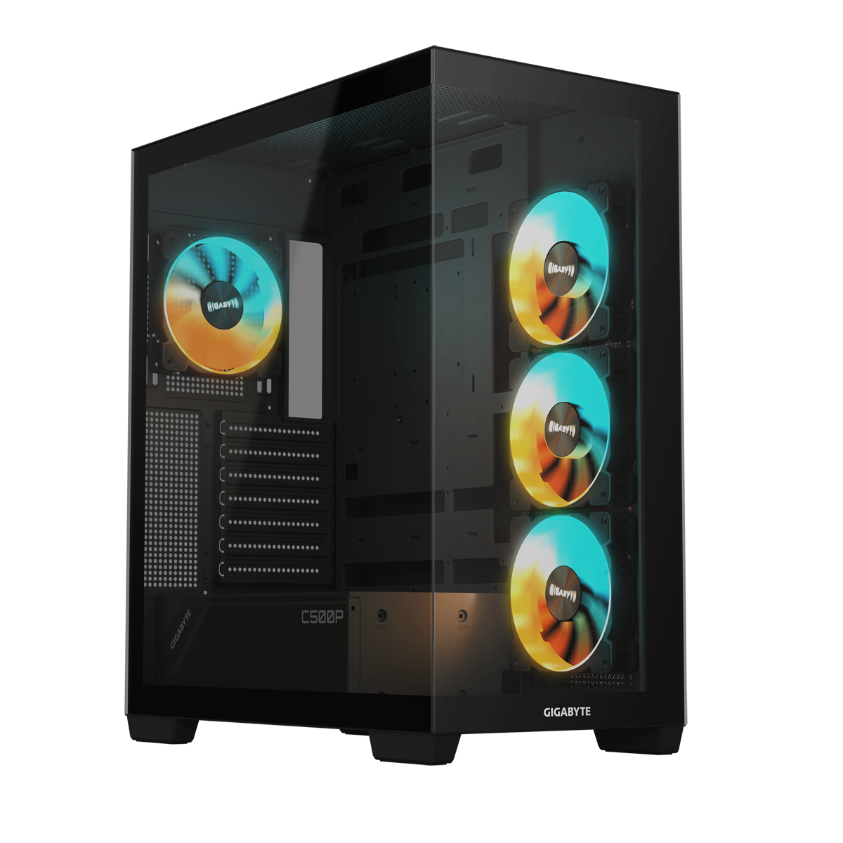 Bild von GigaByte AORUS C500 Panoramic Stealth | PC-Gehäuse