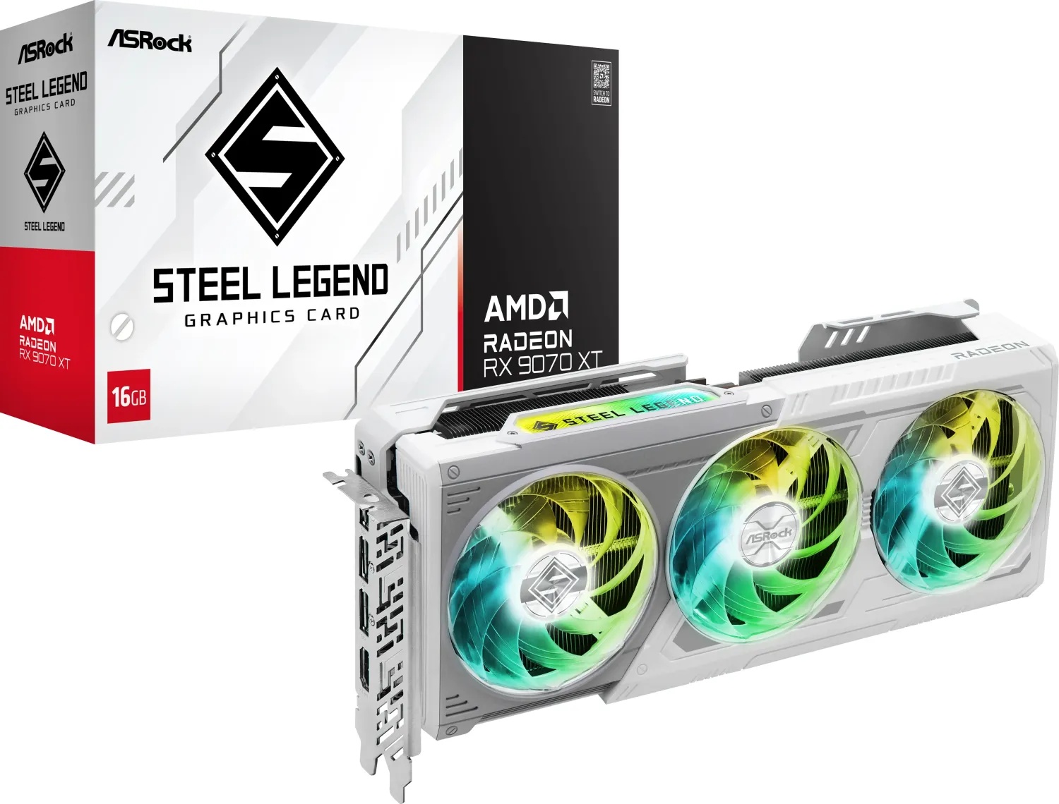 Bild von ASRock Radeon RX 9070 XT Steel Legend
