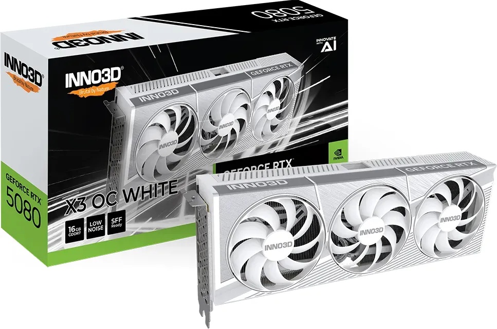 Bild von INNO3D GeForce RTX 5080 X3 OC White