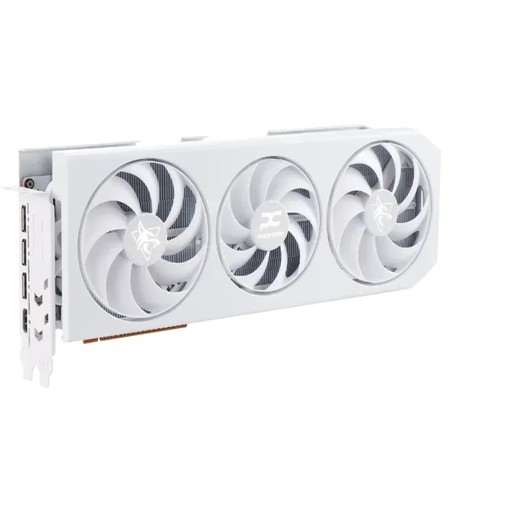 Bild von PowerColor Radeon RX 9070 XT OC Hellhound Spectral White