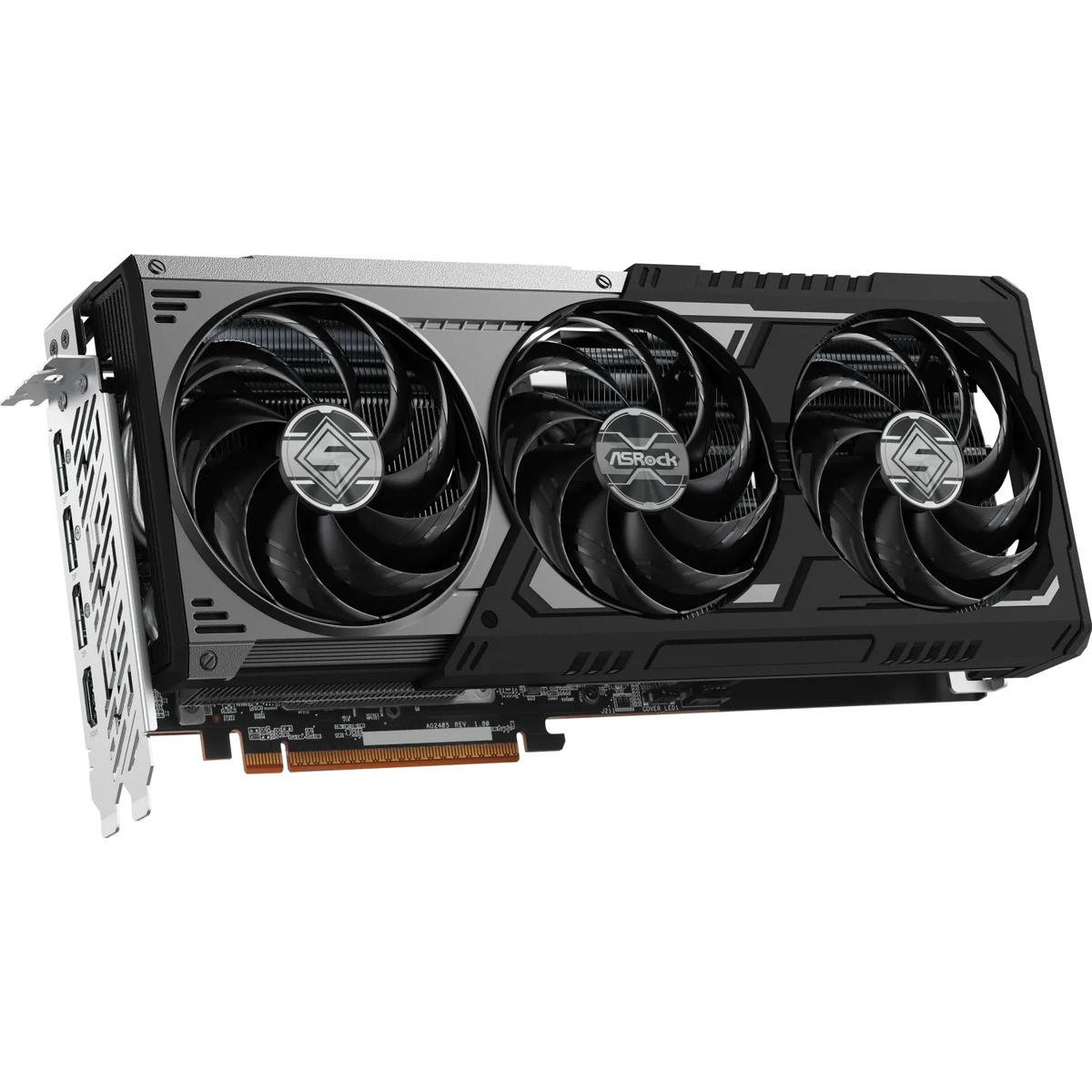 Bild von ASRock Radeon RX 9070 XT Steel Legend Dark - 16GB GDDR6, 1x HDMI, 3x DP