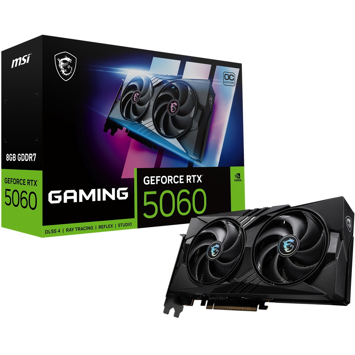 Bild von MSI GeForce RTX 5060 8G GAMING OC