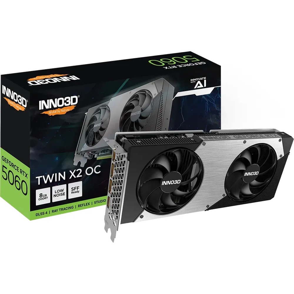 Bild von Inno3D GeForce RTX 5060 8GB TWIN X2 OC