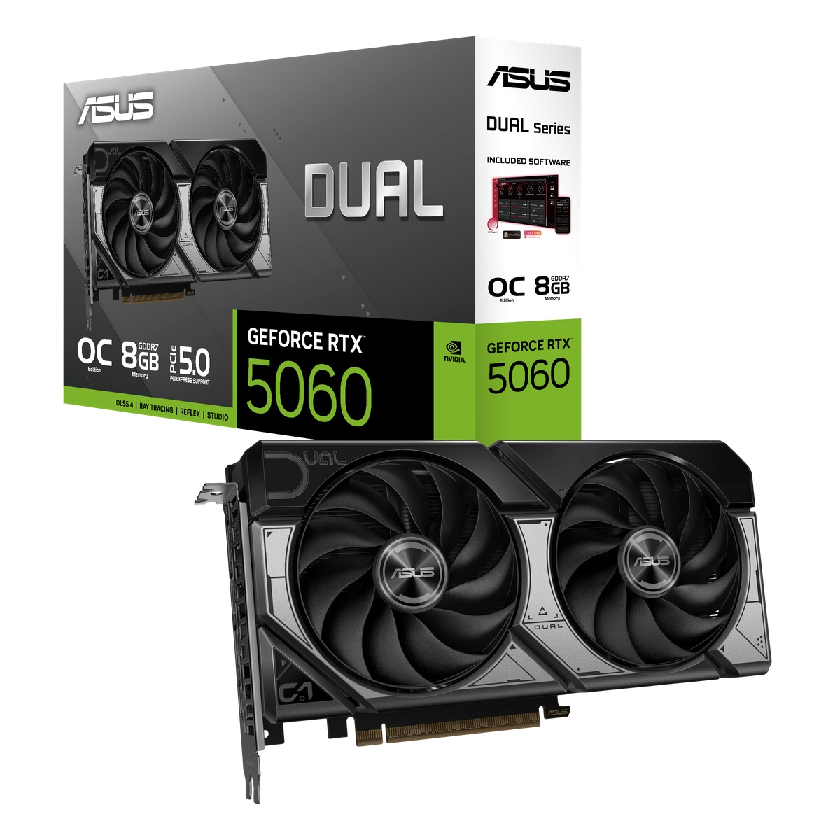 Bild von ASUS DUAL GeForce RTX 5060 OC Grafikkarte