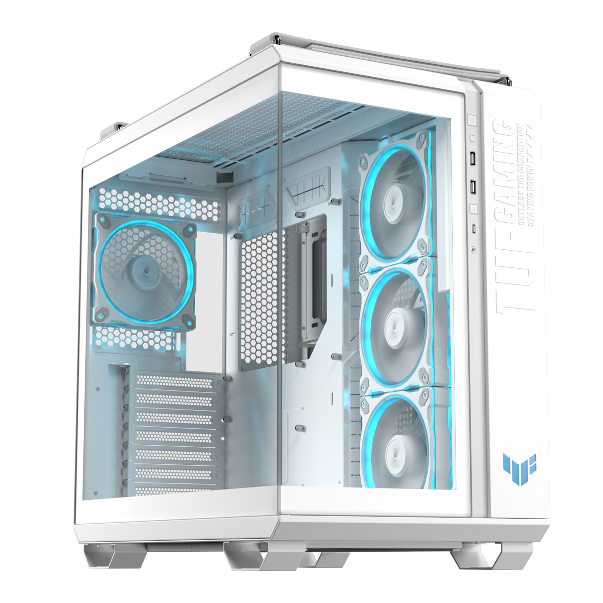 Bild von ASUS TUF Gaming GT502 Horizon TG ARGB White | PC-Gehäuse