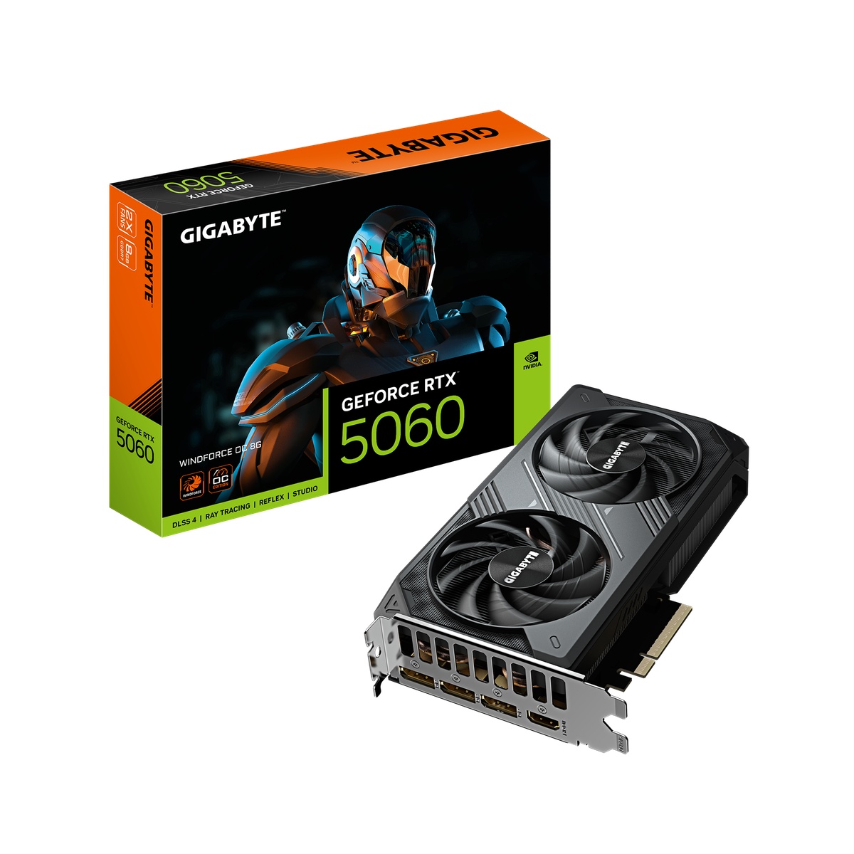 Bild von Gigabyte GeForce RTX 5060 8GB Windforce OC