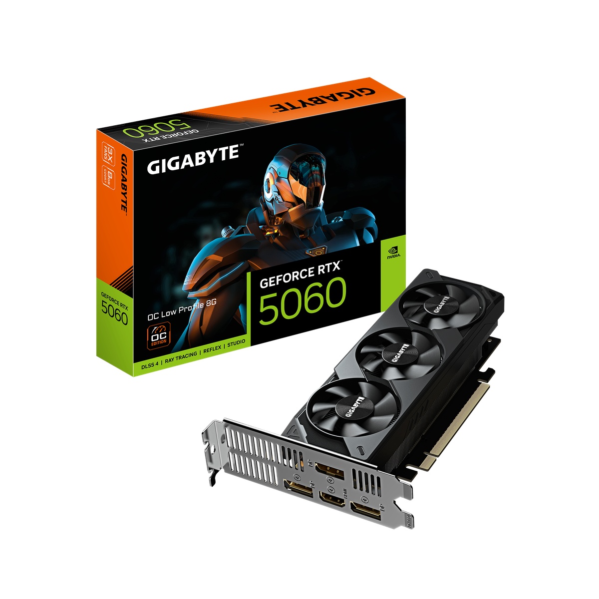 Bild von Gigabyte GeForce RTX 5060 OC Low Profile 8G Grafikkarte