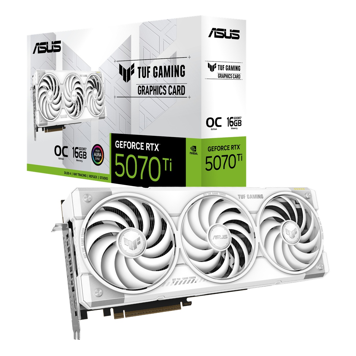 Bild von ASUS TUF Gaming GeForce RTX 5070 Ti OC White