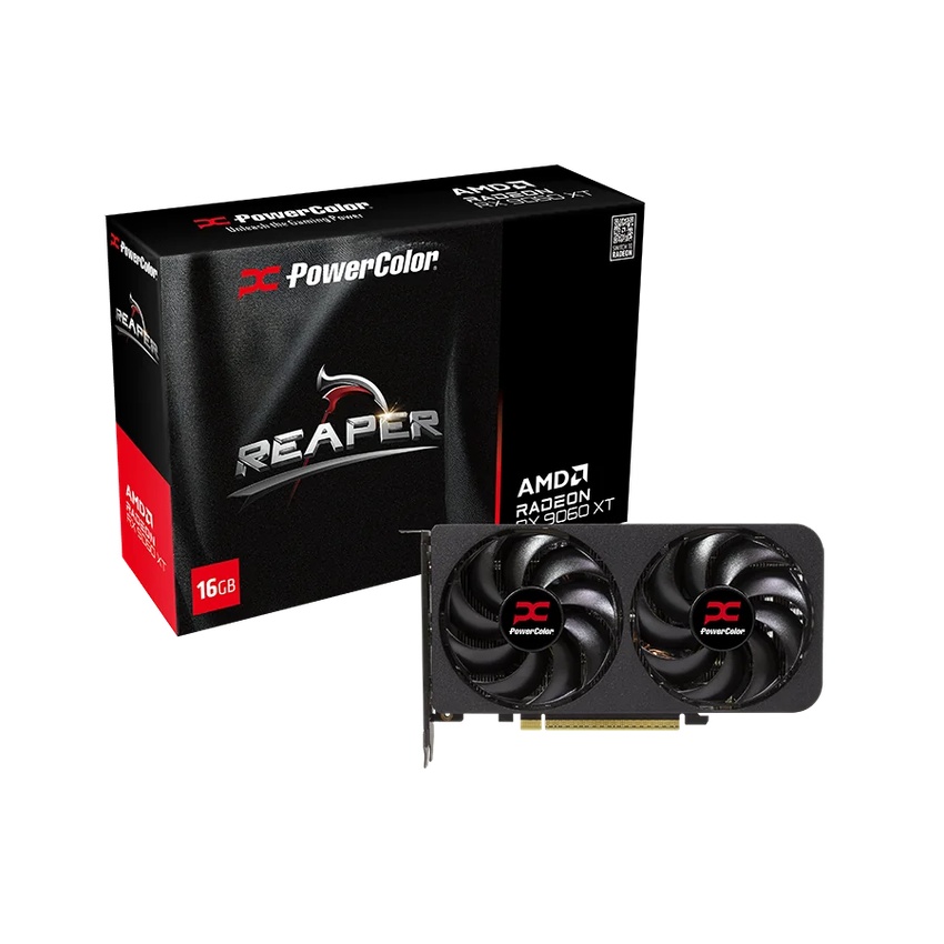 Bild von Powercolor Radeon RX 9060 XT Reaper 16GB Grafikkarte