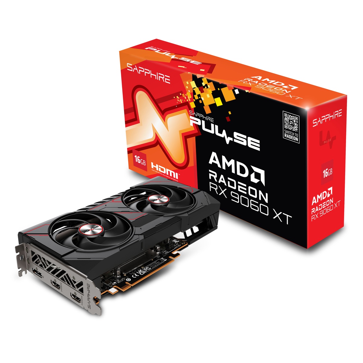 Bild von Sapphire Radeon RX 9060 XT 16GB PULSE Gaming OC