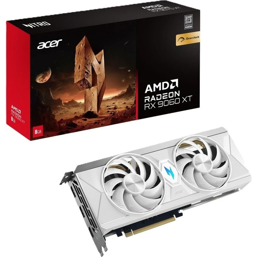 Bild von Acer Nitro AMD Radeon RX 9060 XT 8G OC White