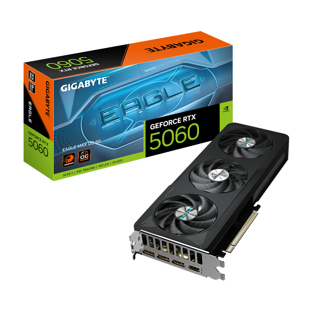 Bild von KOMP. GIGABYTE GeForce RTX 5060 Eagle MAX OC 8G
