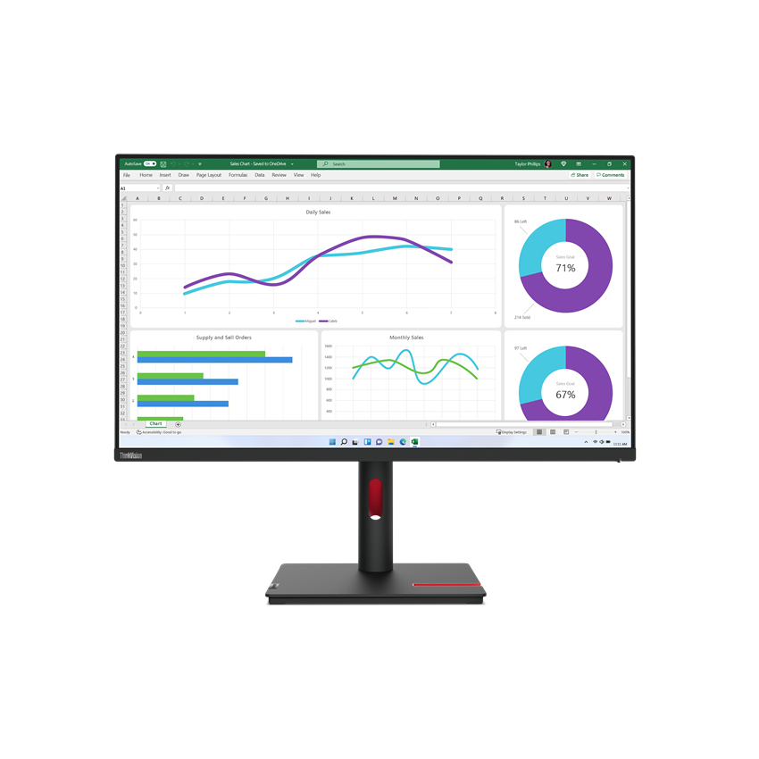 Bild von ThinkVision T32h-30 Business Monitor - QHD IPS Panel
