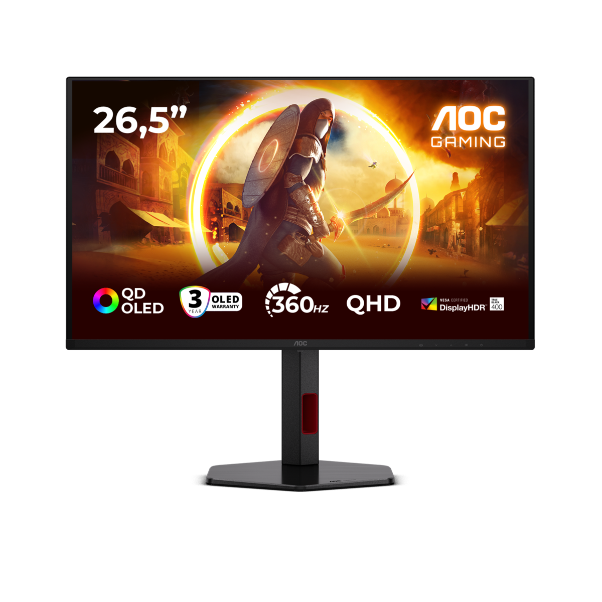Bild von AOC Q27G4SDR QD OLED Gaming Monitor