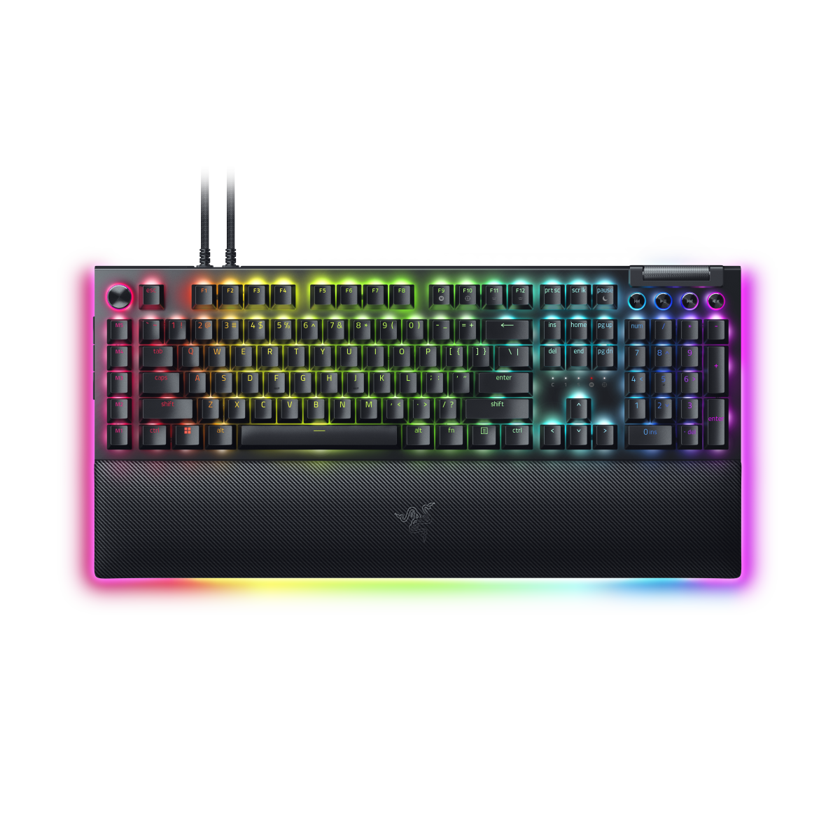 Bild von Razer BlackWidow V4 Pro Gaming Tastatur (grüne Switches)