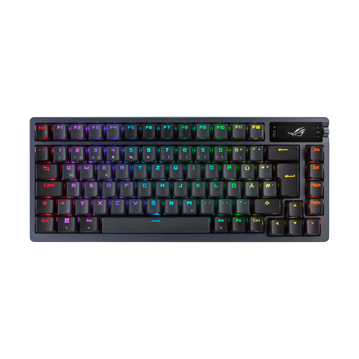 Bild von ASUS ROG Azoth RGB Gaming Tastatur mit 75% Layout