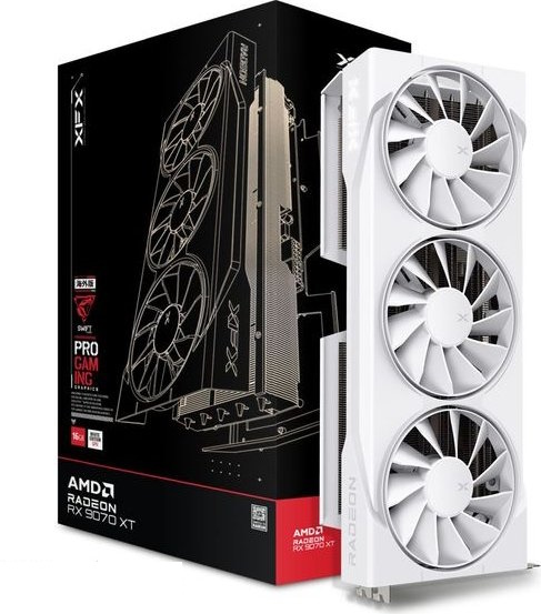 Bild von XFX Radeon RX 9070XT SWIFT Gaming 16GB White