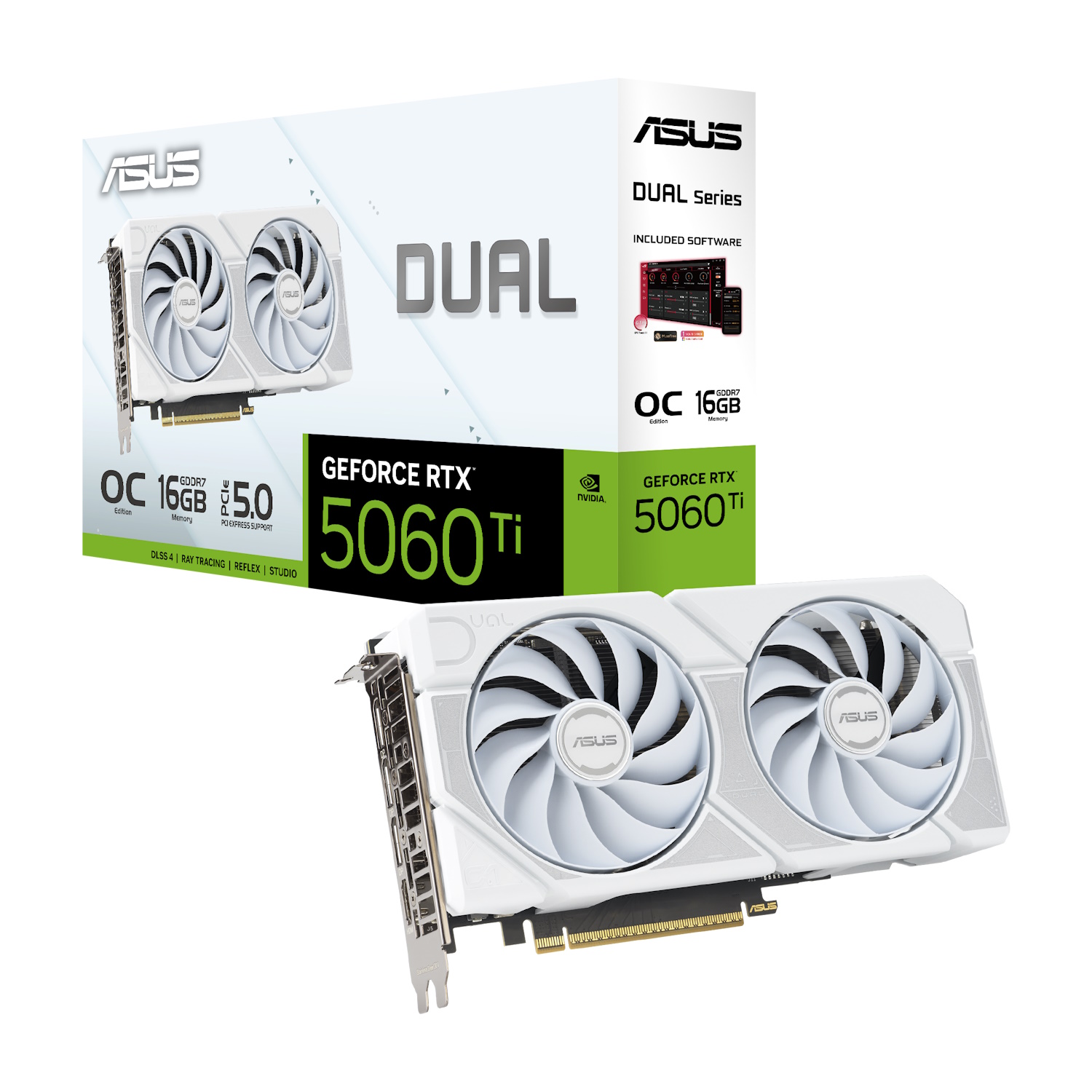 Bild von ASUS Dual GeForce RTX 5060 Ti 16G OC White