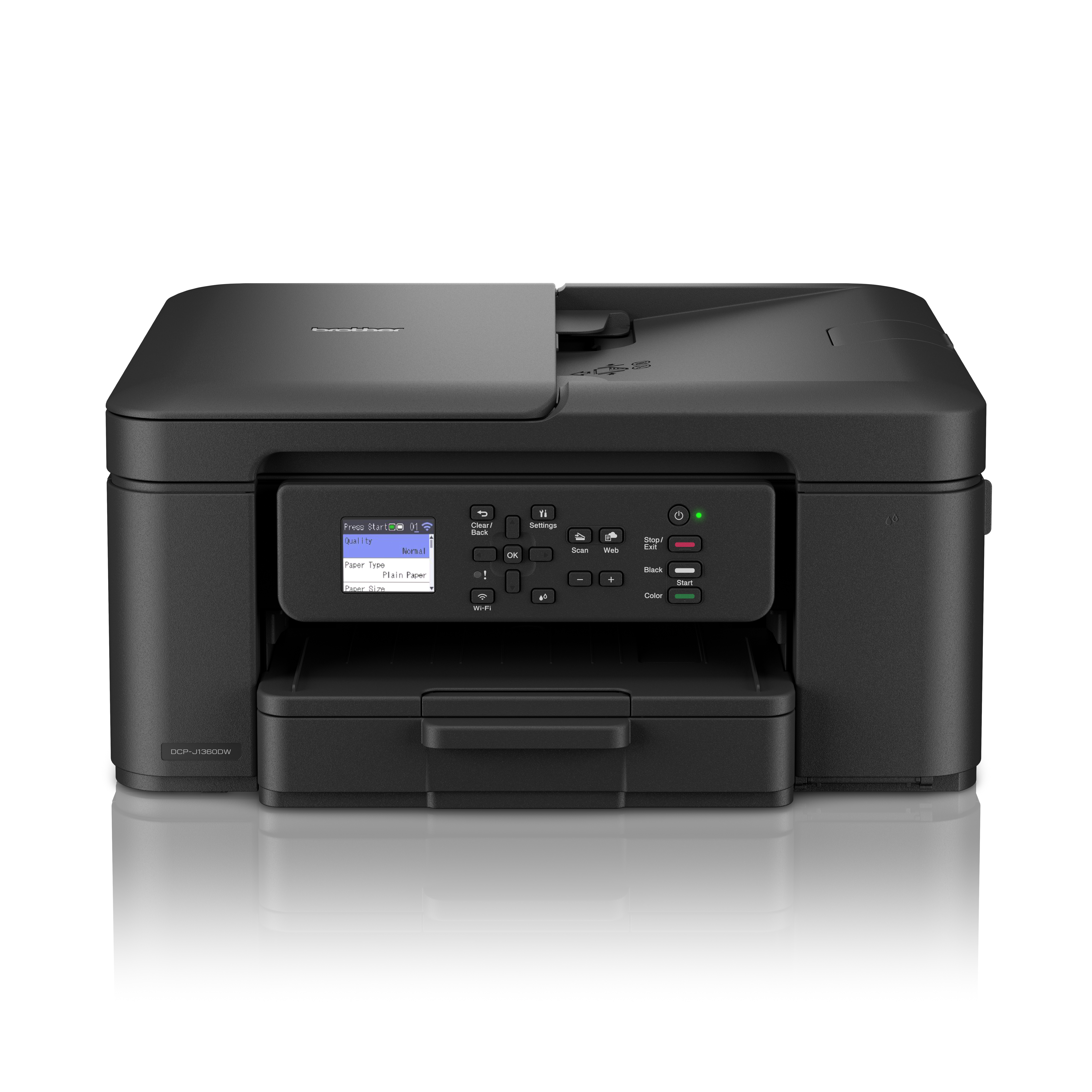 Bild von Brother DCP-J1360DW 3-in-1 Tinten-Multifunktionsgerät