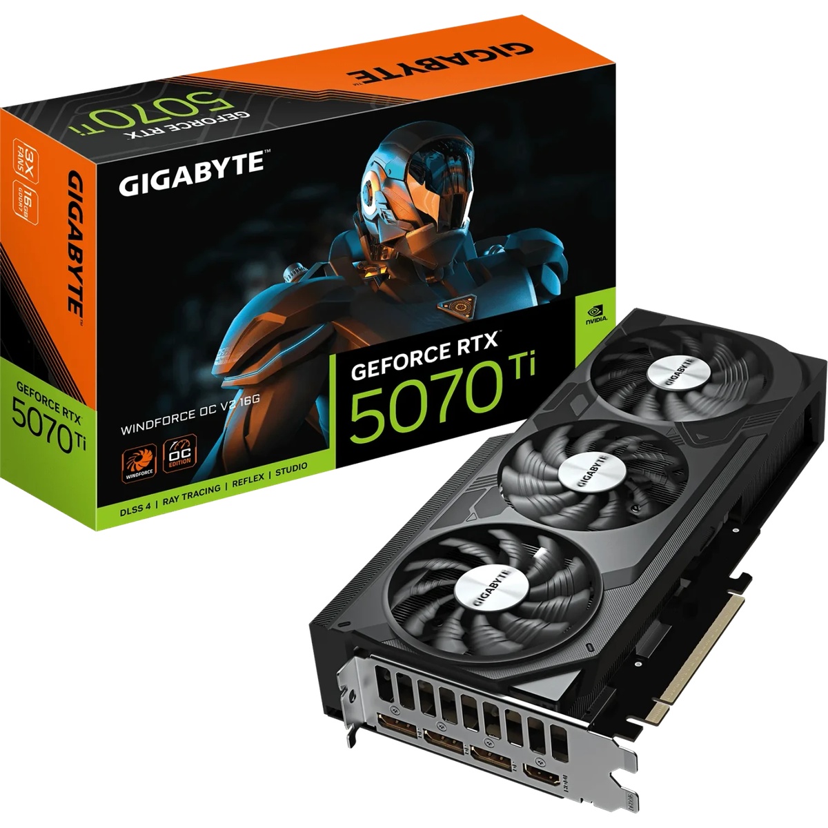 Bild von GIGABYTE GeForce RTX 5070 Ti Windforce OC V2 16G