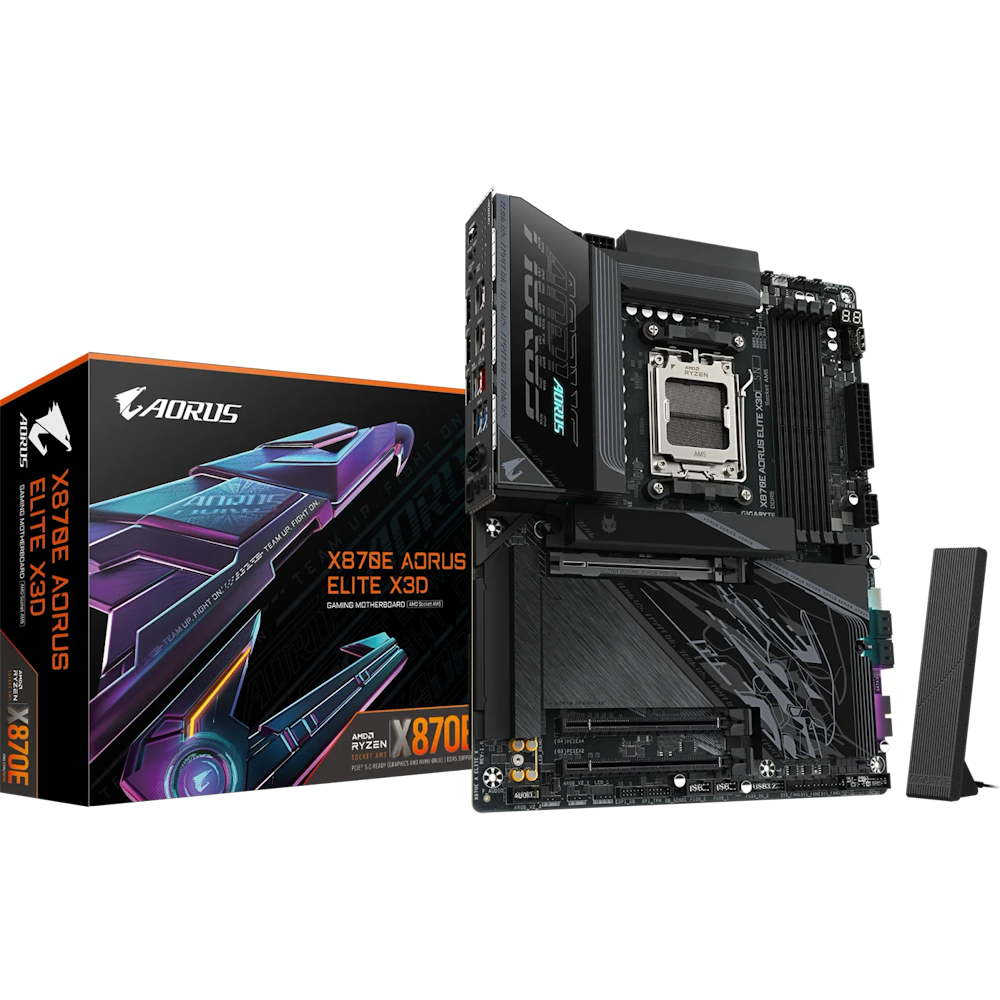 Bild von GIGABYTE X870E AORUS Elite X3D Mainboard Sockel AM5 B-Ware