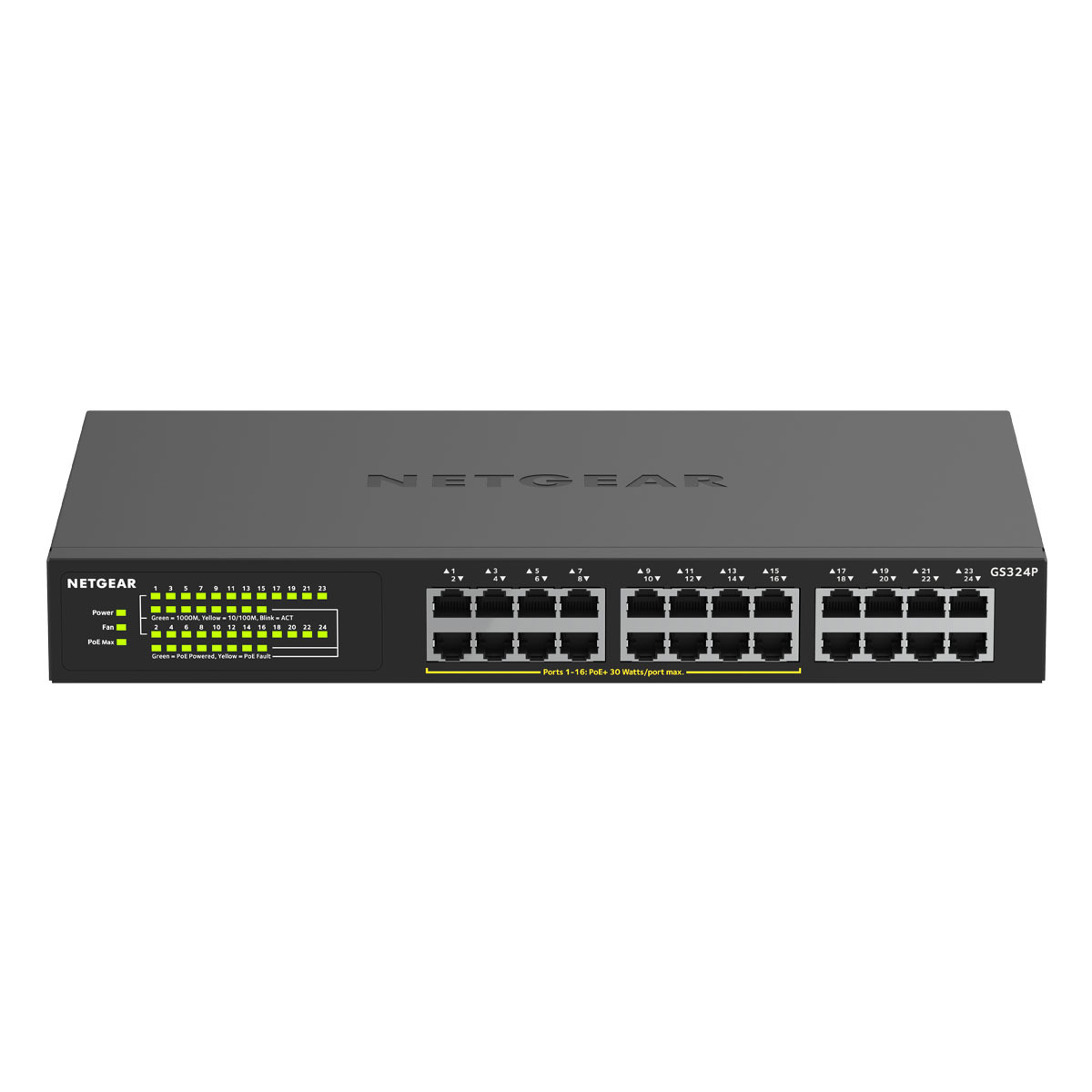 Bild von NETGEAR GS324P 24-Port Unmanaged Switch