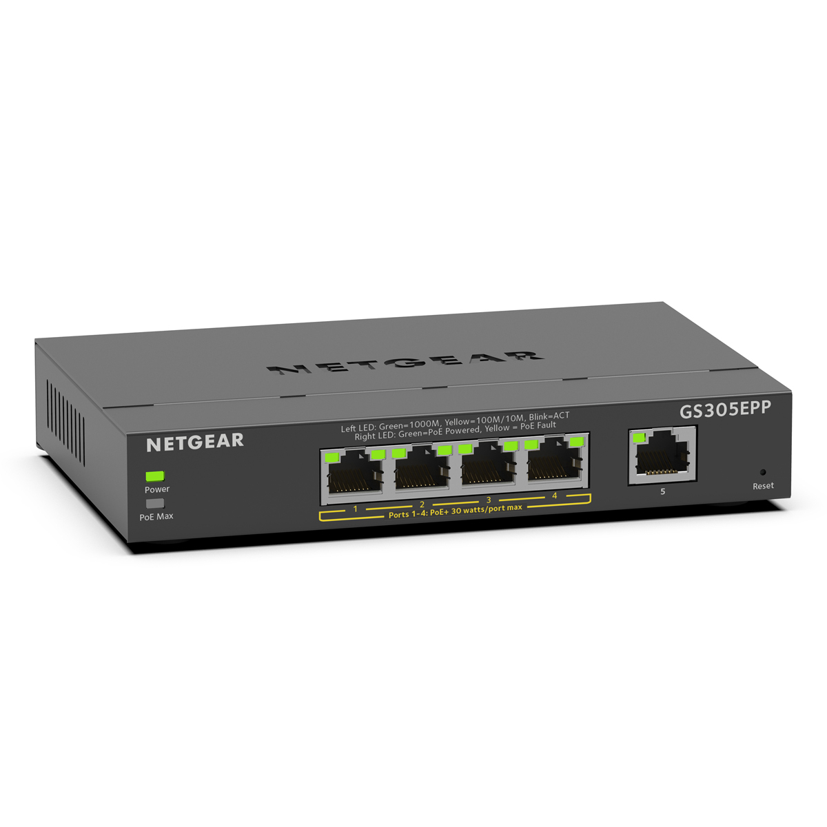 Bild von NETGEAR GS305EPP SOHO Plus Switch