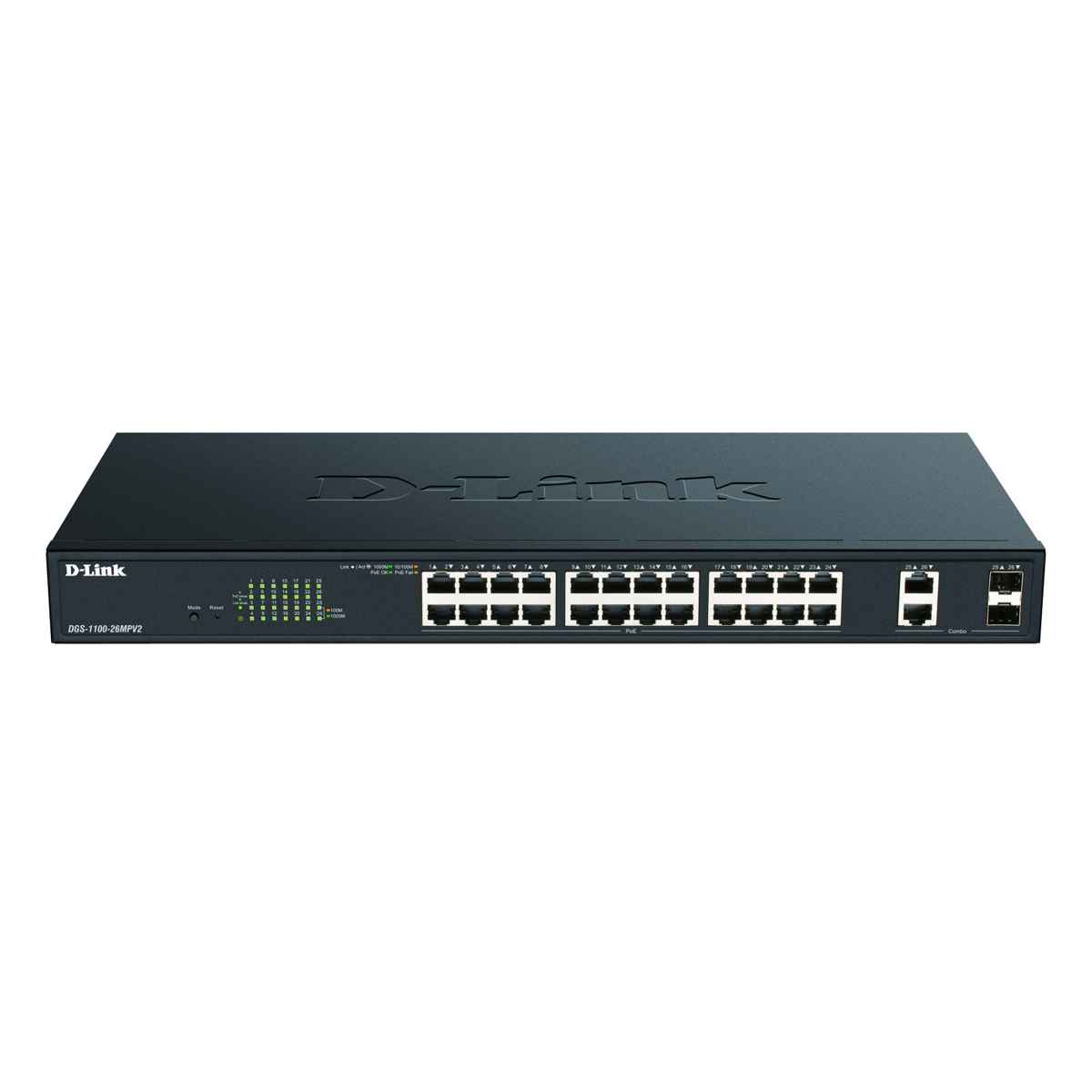 Bild von D-Link DGS-1100-26MPV2 Smart+ Managed Switch
