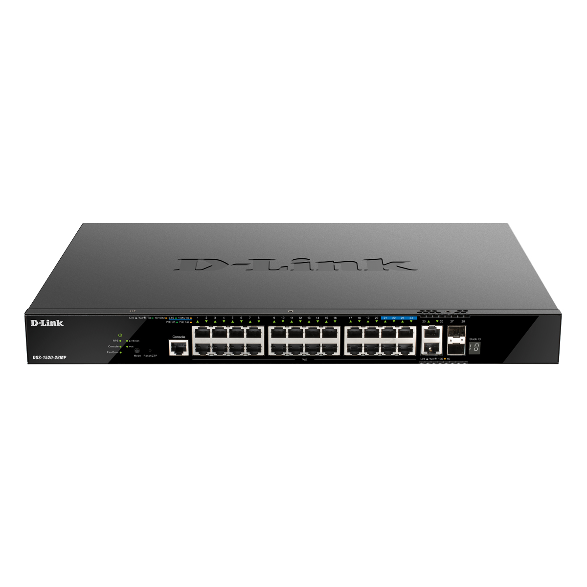 Bild von D-Link DGS-1520-28MP Smart Managed Switch