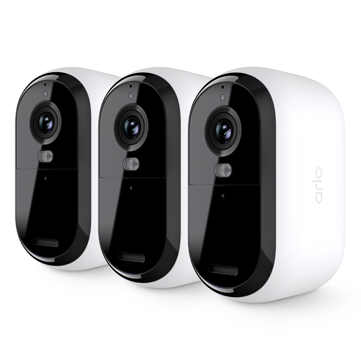 Bild von Arlo Essential 3 2K Sicherheitskamera Weiß 3er Set