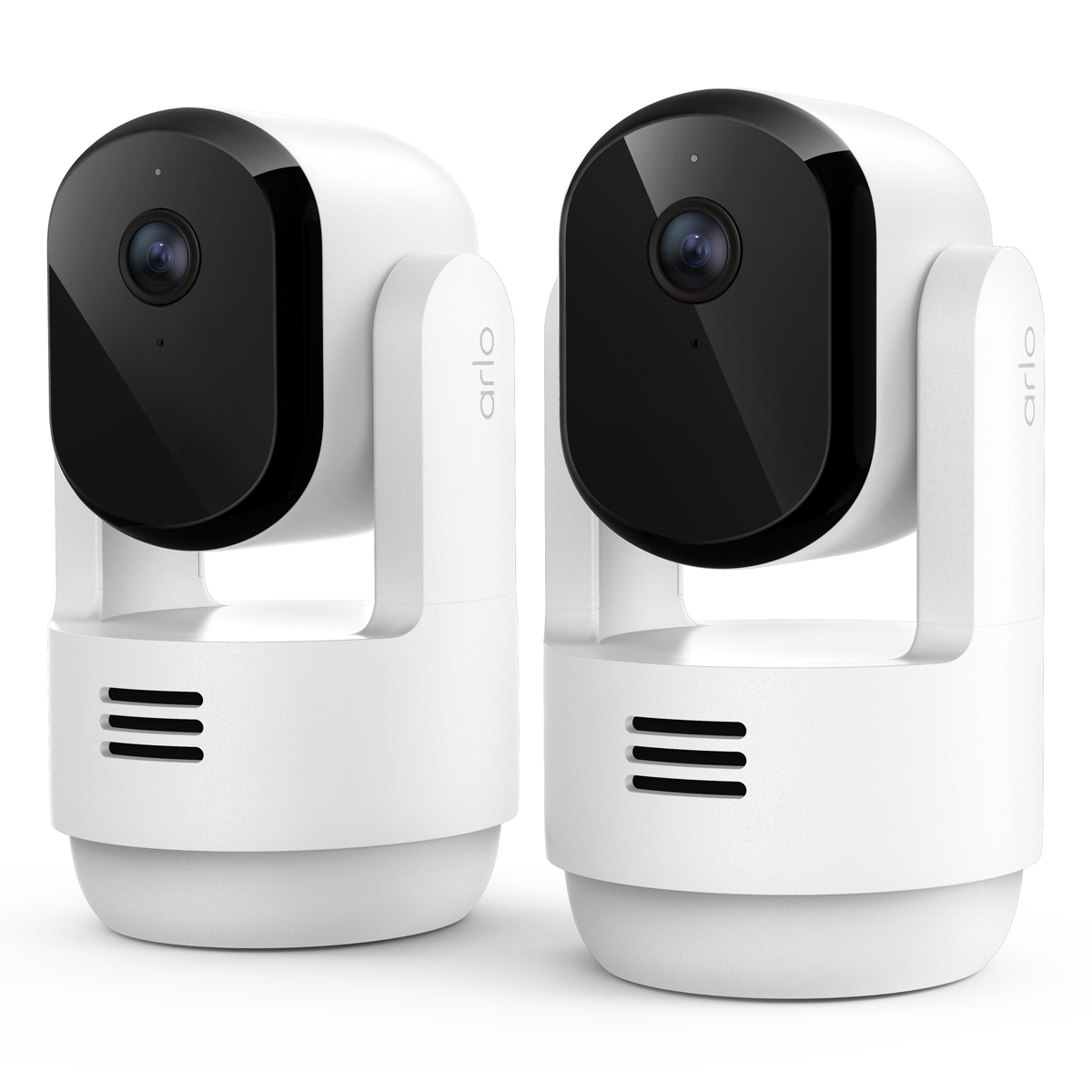 Bild von Arlo Essential 3 2K PTZ Indoor-Kamera Weiß 2er Set