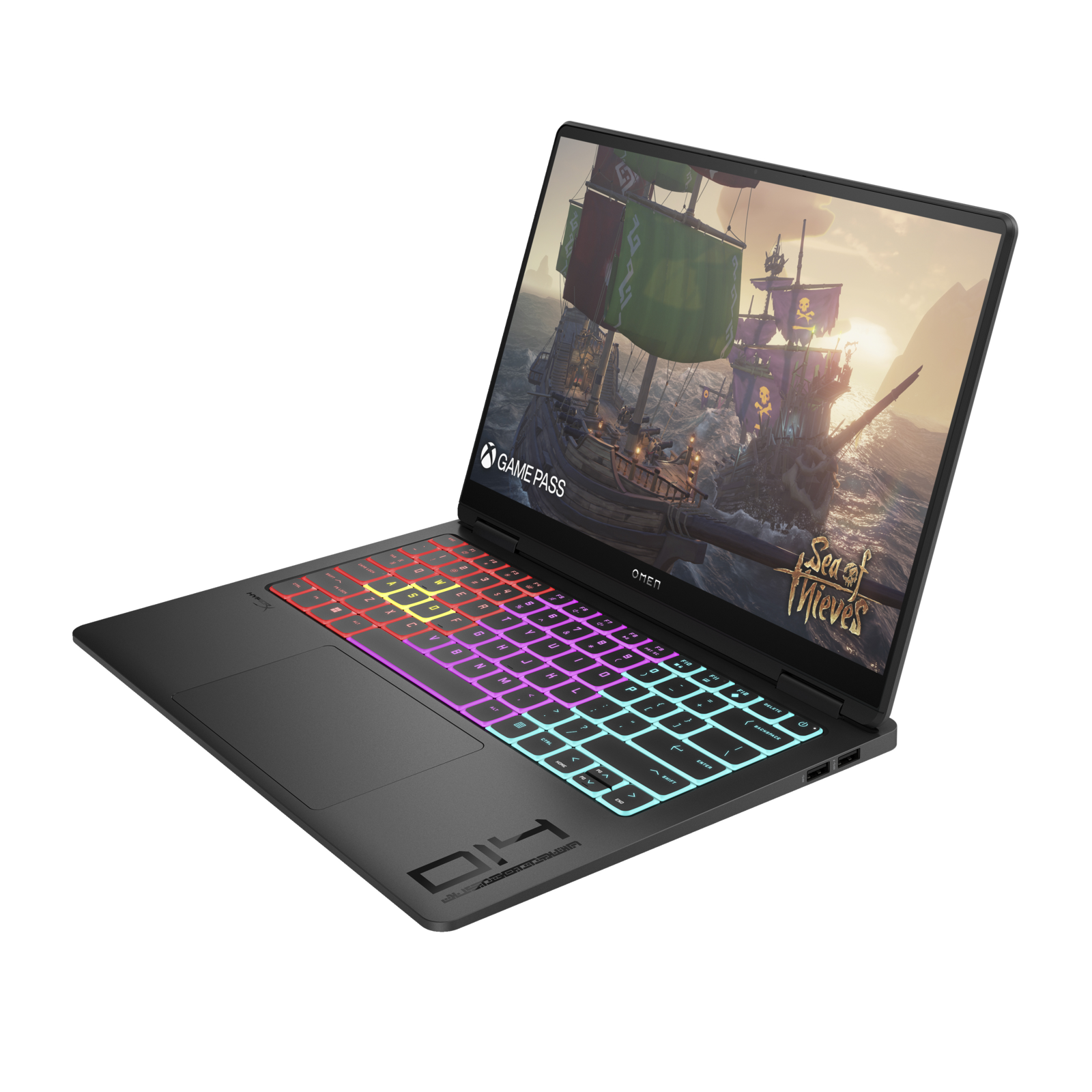 Bild von HP OMEN 14-fb0175ng 14.0" 2.8k OLED 120Hz, Intel Core Ultra 7-155H, 16GB RAM, 1TB SSD, RTX 4060, Windows 11