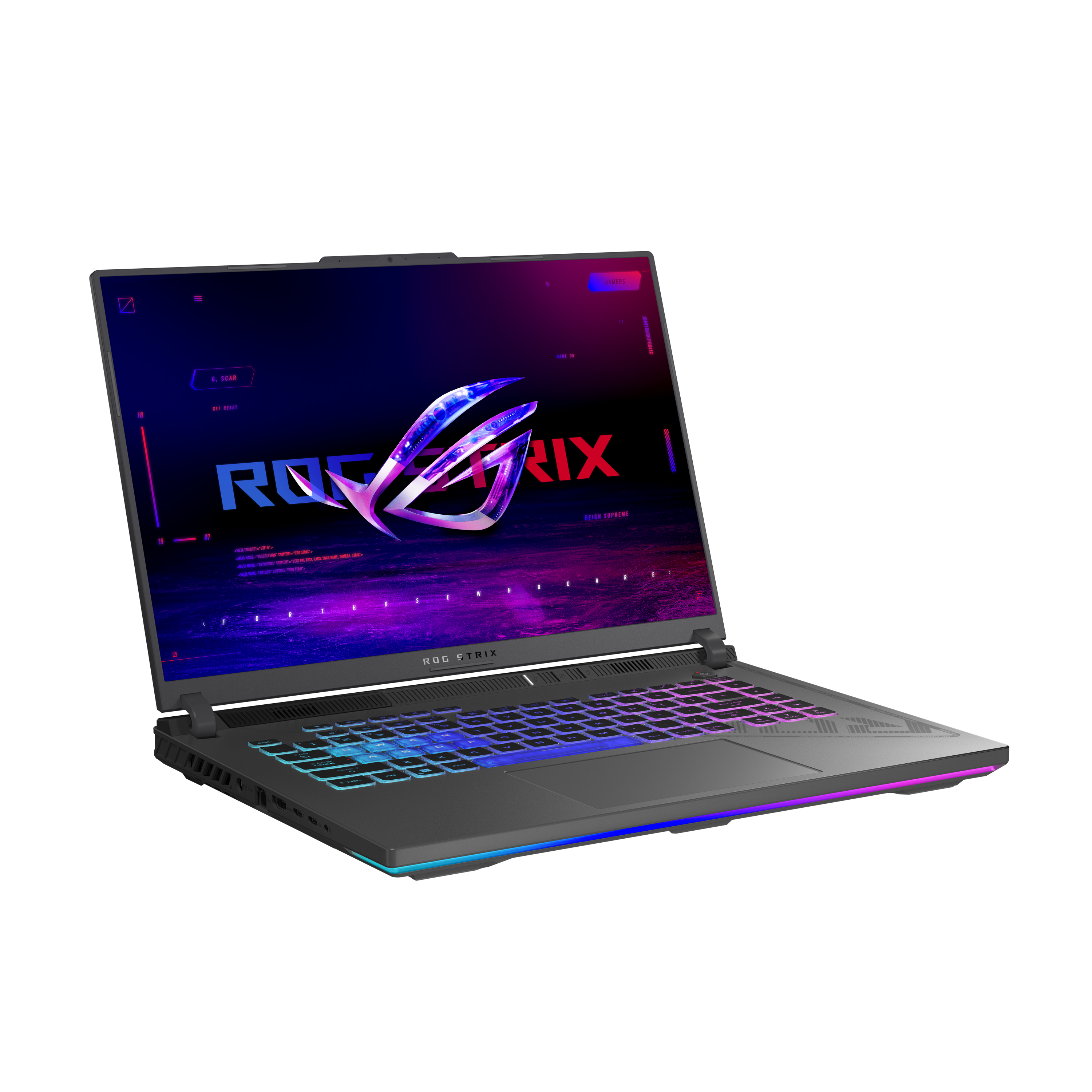 Bild von ASUS ROG Strix G16 G614JV-N4120W - 16" WQXGA IPS, 240Hz, Intel Core i9-13980HX , 16GB RAM, 1000GB SSD, GeForce RTX 4060, Windows 11 Home