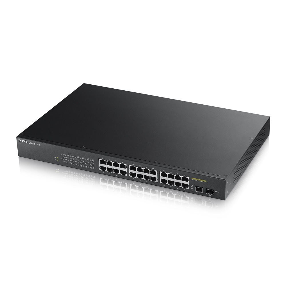 Bild von Zyxel GS1900-24HP V2 Smart Managed Switch