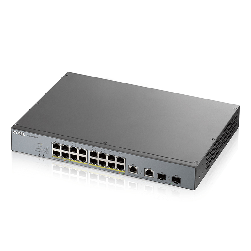 Bild von Zyxel GS1350-18HP Smart Managed Switch