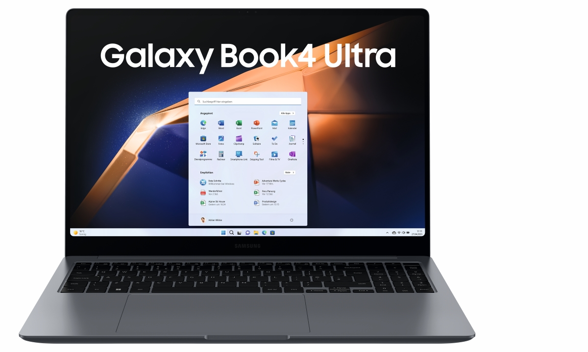 Bild von SAMSUNG Galaxy Book4 Ultra - 16 Zoll, Intel Core Ultra 9-185H 32 GB 1 TB RTX 4070 8 GB W11H Moonstone Gray
