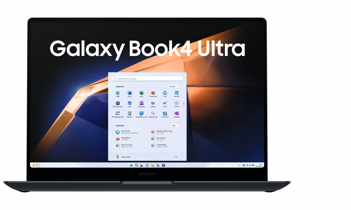 Bild von SAMSUNG Galaxy Book4 Ultra - 16 Zoll, Intel Core Ultra 9-185H 32 GB 1 TB RTX 4070 8 GB W11H Moonstone Gray