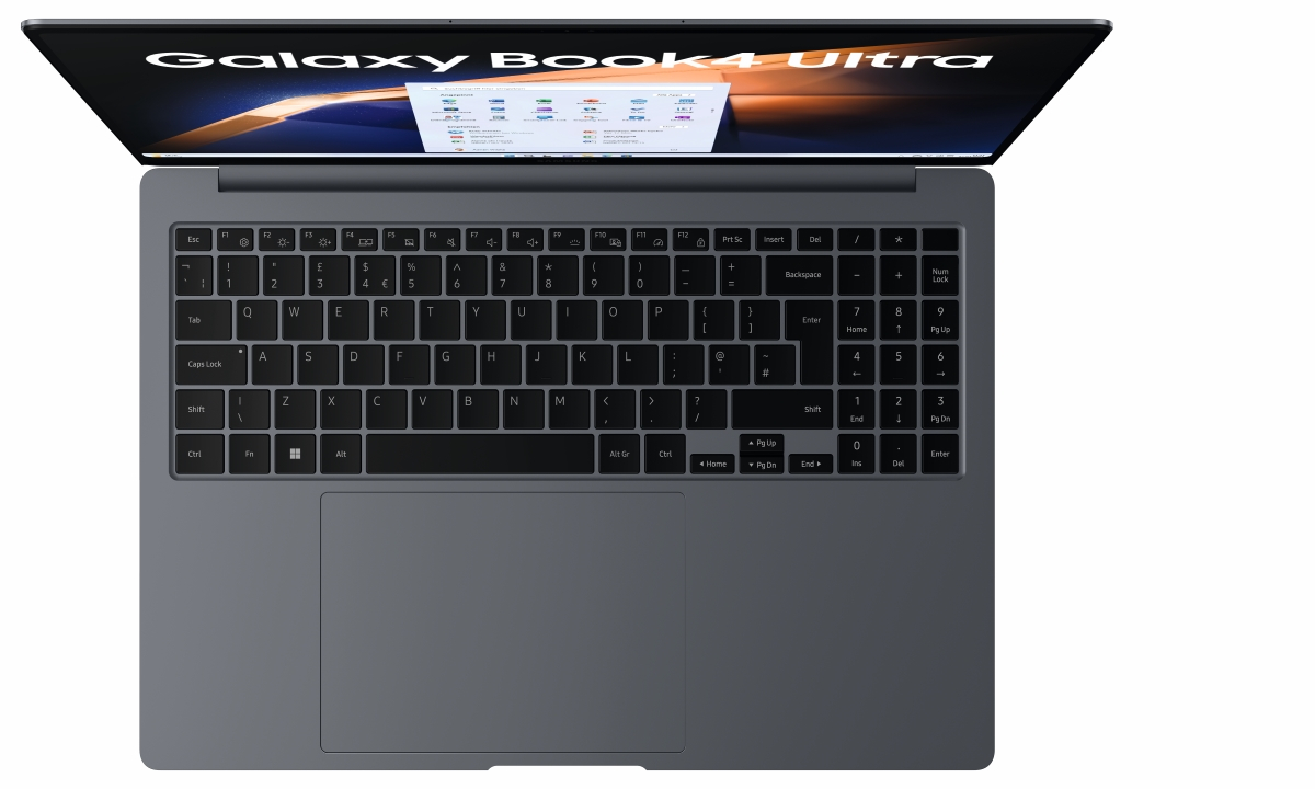 Bild von SAMSUNG Galaxy Book4 Ultra - 16 Zoll, Intel Core Ultra 9-185H 32 GB 1 TB RTX 4070 8 GB W11H Moonstone Gray